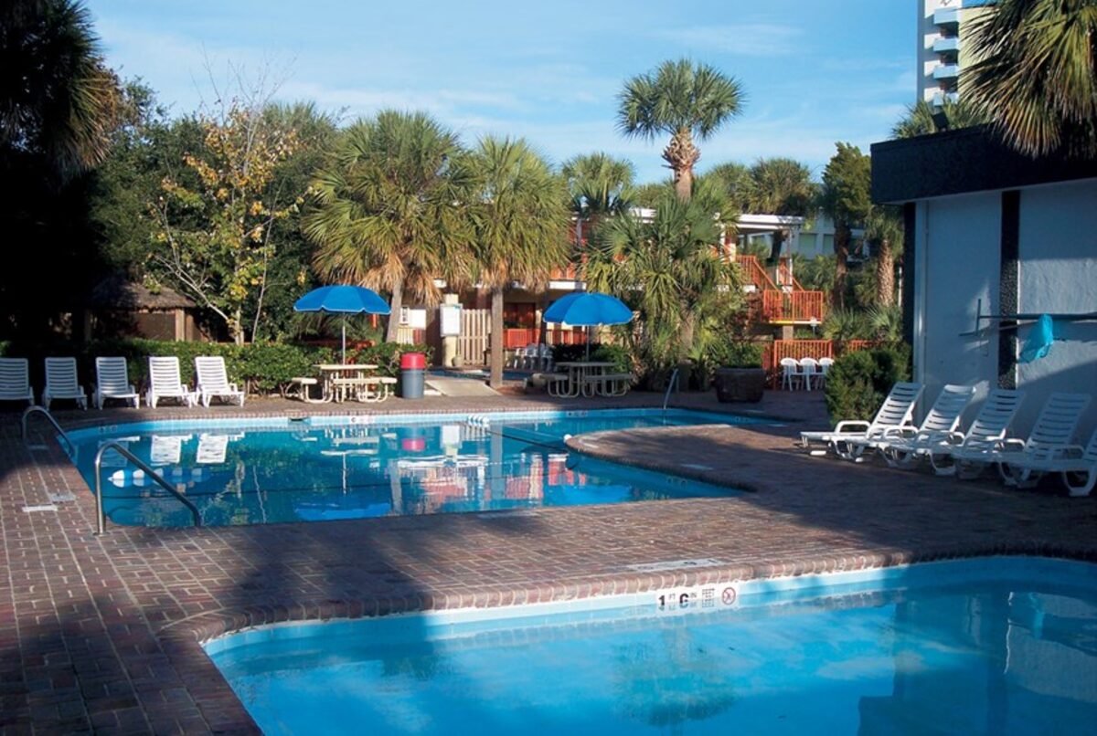Outdoor pool at the Sea Mist Resort Myrtle Beach